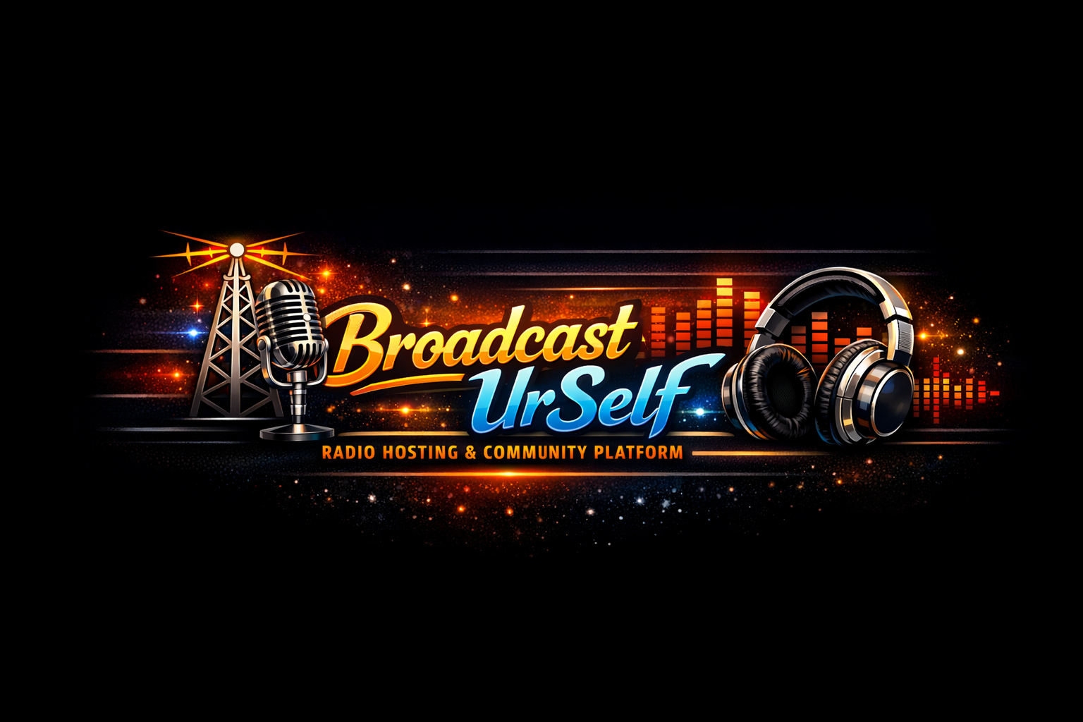 Broadcasturself platform artwork